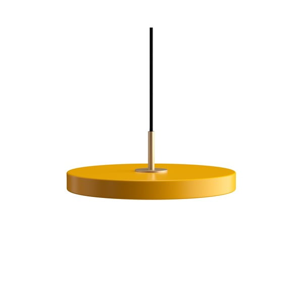 Žuta  LED viseća svjetiljka s metalnim sjenilom ø 31 cm Asteria Mini – UMAGE