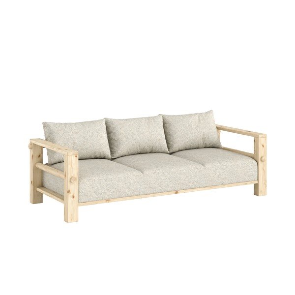 Svijetlo siva sofa 225 cm Bare – Karup