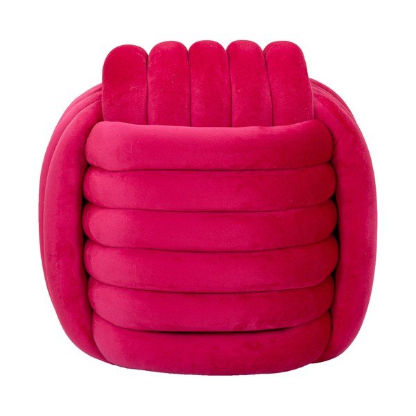 Ružičasti baršunast tabure Softy – Mauro Ferretti-image-2