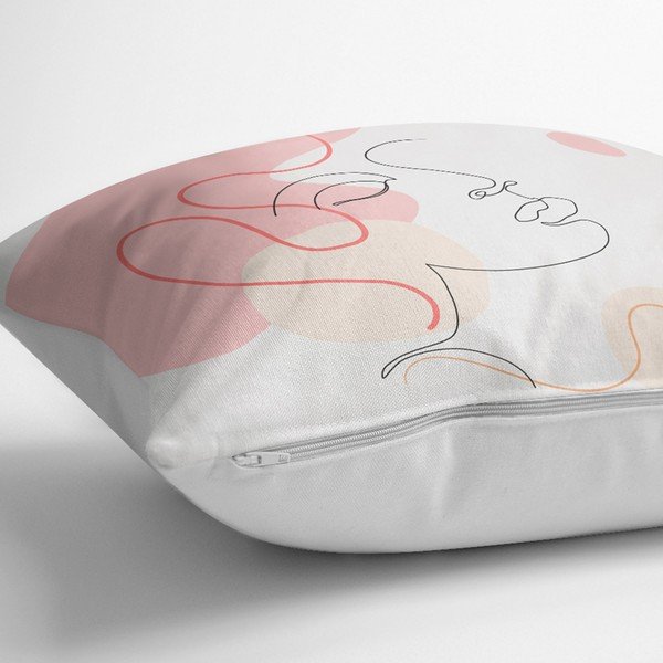 Set od 4 ukrasne jastučnice Minimalist Cushion Covers Minimalist Woman, 45 x 45 cm-image-1