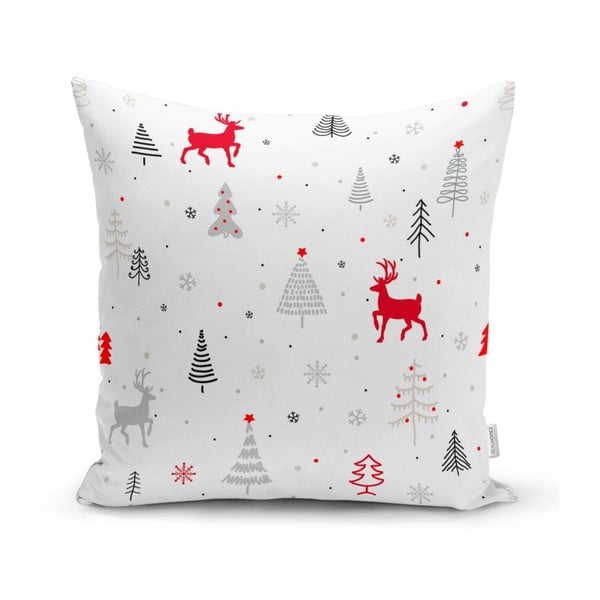 Ukrasne jastučnice u setu 4 kom s božićnim motivom 43x43 cm Snowflakes – Mila Home-image-3