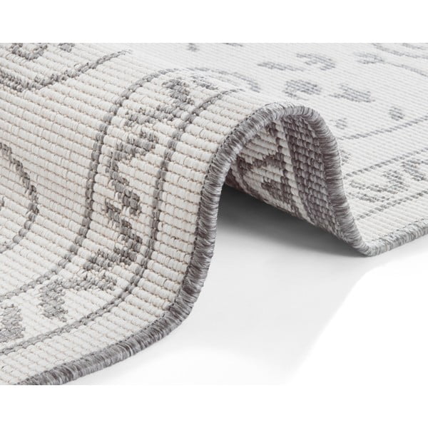 Sivo-krem vanjski tepih NORTHRUGS Leyte, 160 x 230 cm-image-1