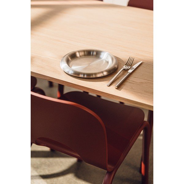 Blagovaonski stol s pločom stola u dekoru hrasta 80x140 cm Meko – noo.ma-image-4