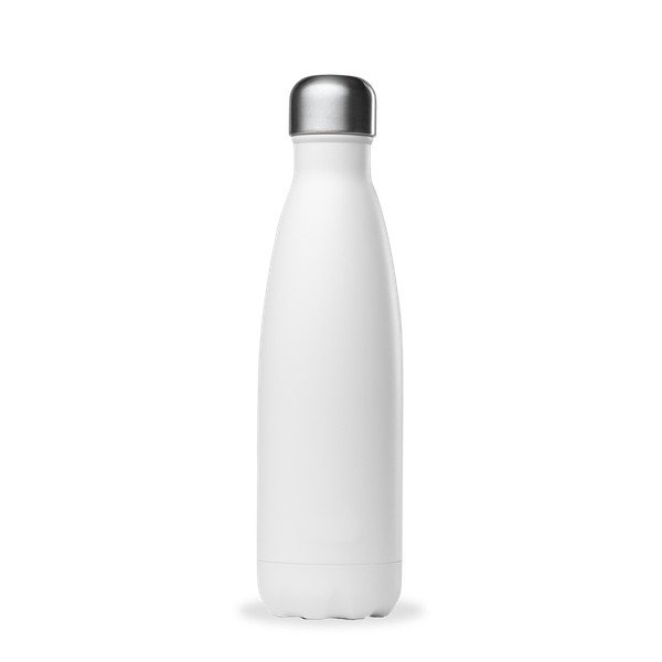 Bijela putna boca od nehrđajućeg čelika 500 ml Matt - Qwetch-image-2