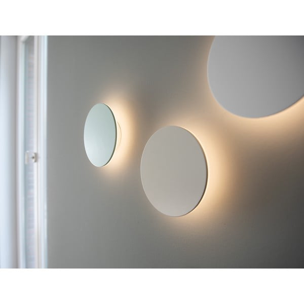 Svijetložuta LED zidna svjetiljka s timerom/USB daljinskim upravljačem ø 19 cm Dot - Remember-image-3