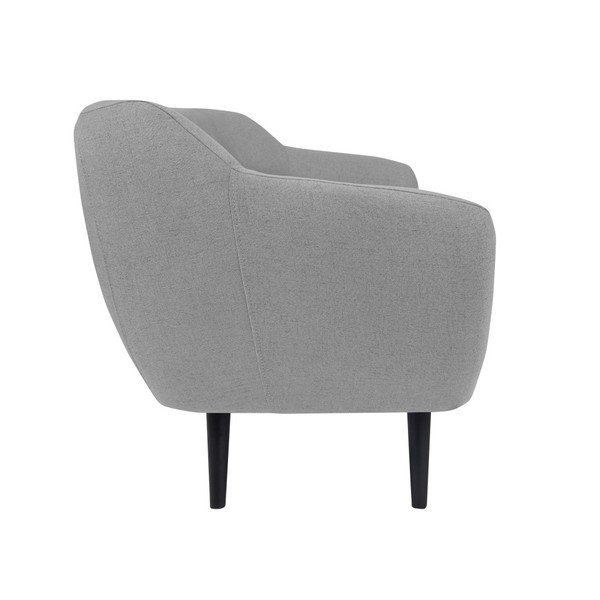 Svijetlo sivi kauč na razvlačenje sa smeđim nogama Mazzini Sofas Pijemont-image-1