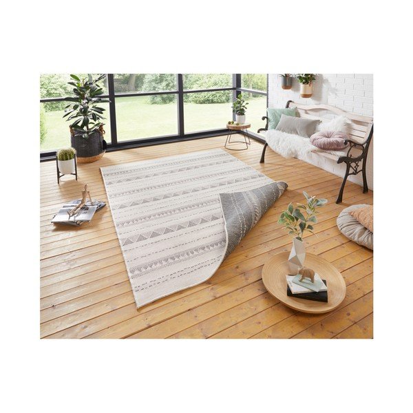 Vanjski sivo-krem tepih NORTHRUGS Bahamas, 160 x 230 cm-image-4