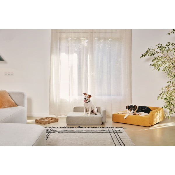 Krevet za pse u boji senfa 96x70 cm Bowie - Kave Home-image-3