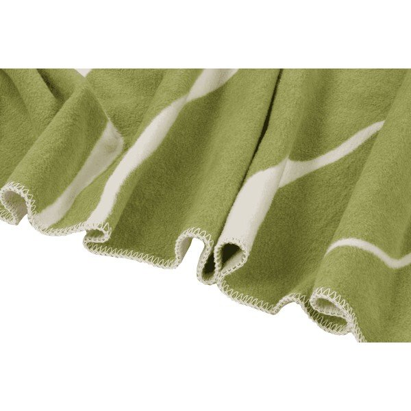 Zelena/krem deka 150x200 cm Felu – noo.ma-image-4
