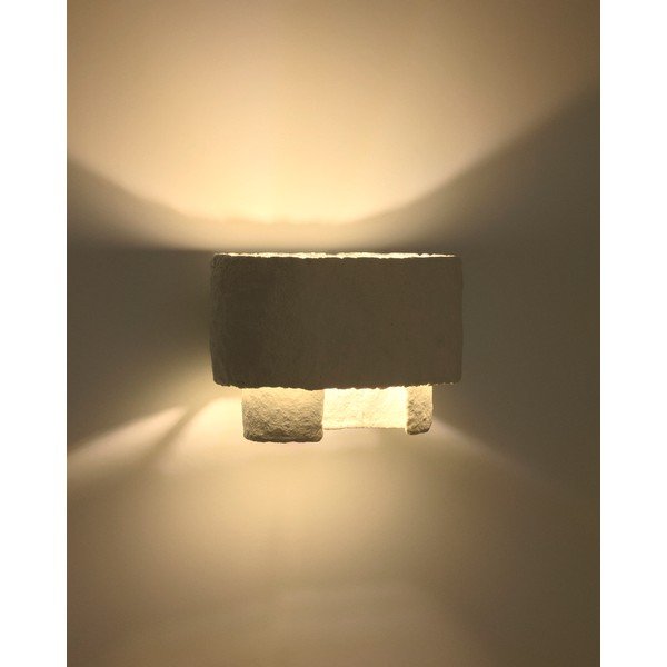 Bijela zidna lampa Bedala – Kave Home-image-1