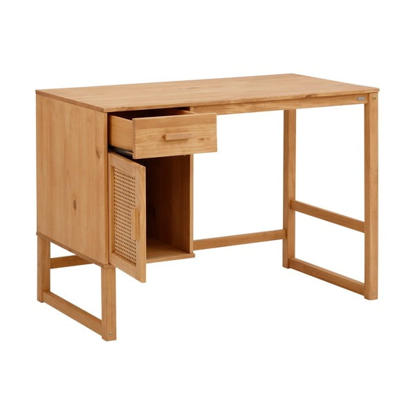 Radni stol od borovine 60x110 cm Jolene - Støraa-image-2