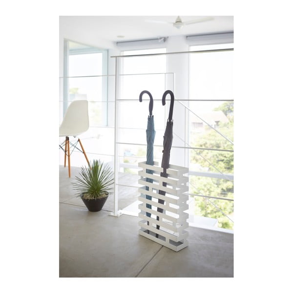 Bijeli stalak za kišobrane YAMAZAKI Brick, širina 30 cm-image-2