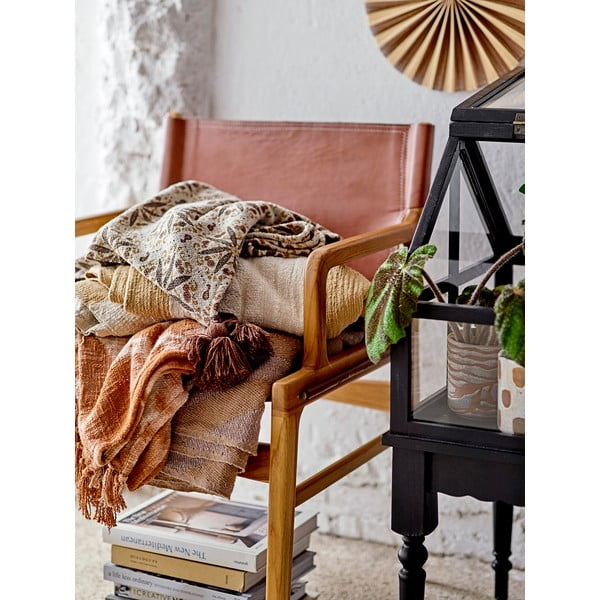 Ručno rađena ukrasna tegla za cvijeće od terakote ø 12 cm Lija – Bloomingville-image-2