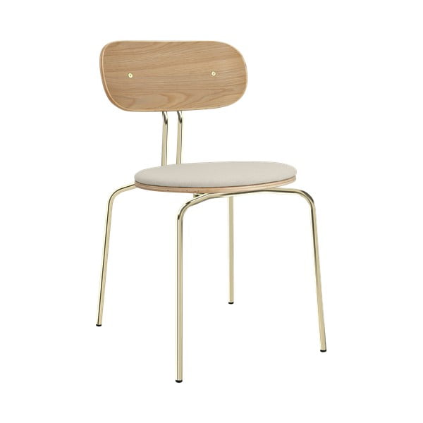 Krem/u zlatnoj boji blagovaonska stolica Curious – UMAGE