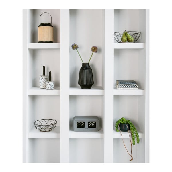 Sivi stolni sat Karlsson Bold Flip-image-2