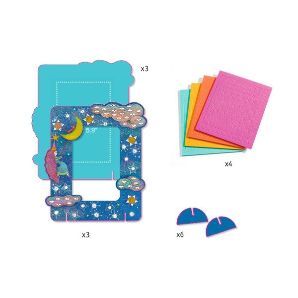 Set za izradu 3 okvira Djeco Dreamer-image-2