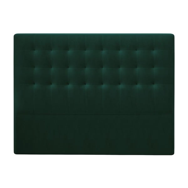 Zeleno uzglavlje s baršunastom površinom Windsor & Co Sofas Athena, 160 x 120 cm