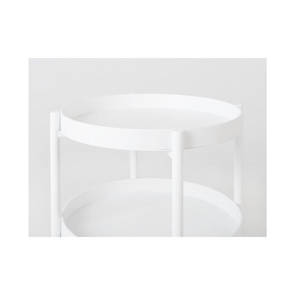 Bijeli pomoćni stolić Custom Form Hanna, ⌀ 40 cm-image-4
