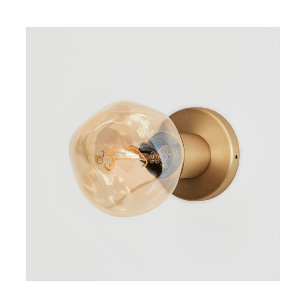 Zidna lampa s mogućnosti zatamnjivanja/bez sjenila u brončanoj boji Lochan – tala-image-3