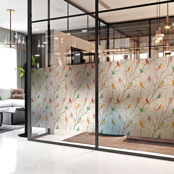 Naljepnica za prozor 200x40 cm Birds in the Forest - Ambiance-image-2