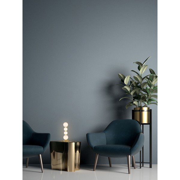 Bijela/u zlatnoj boji metalna LED stolna lampa sa staklenim sjenilom (visina 31 cm) Perla – Nova Luce-image-1