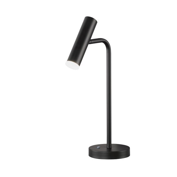 Crna LED stolna lampa s mogućnosti zatamnjivanja (visina 48 cm) Stina – Fischer & Honsel