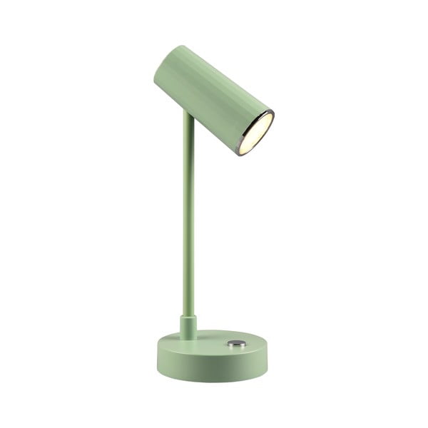 Svijetlo zelena LED stolna lampa s mogućnošću zatamnjivanja (visina 28 cm) Lenny – Trio-image-3