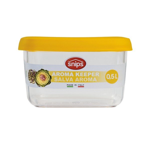 Žuta posuda za hranu Snips Snowflake, 0,5 l-image-1