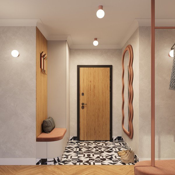 Svjetlo smeđa zidna lampa ø 12 cm Orbital – Sollux-image-3