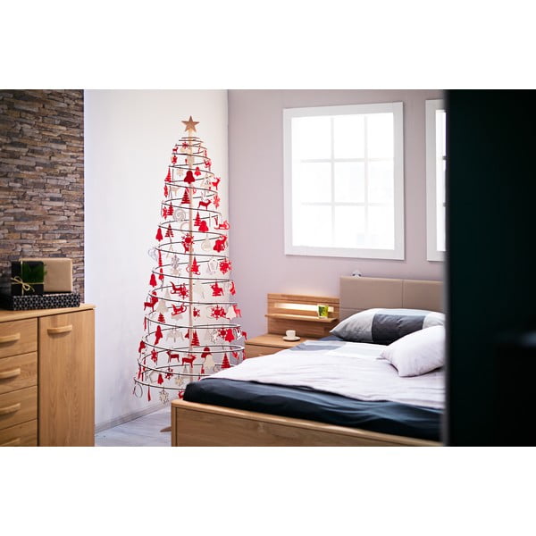 Drvena zvijezda na ukrasnom božićnom drvcu Spira Large-image-3