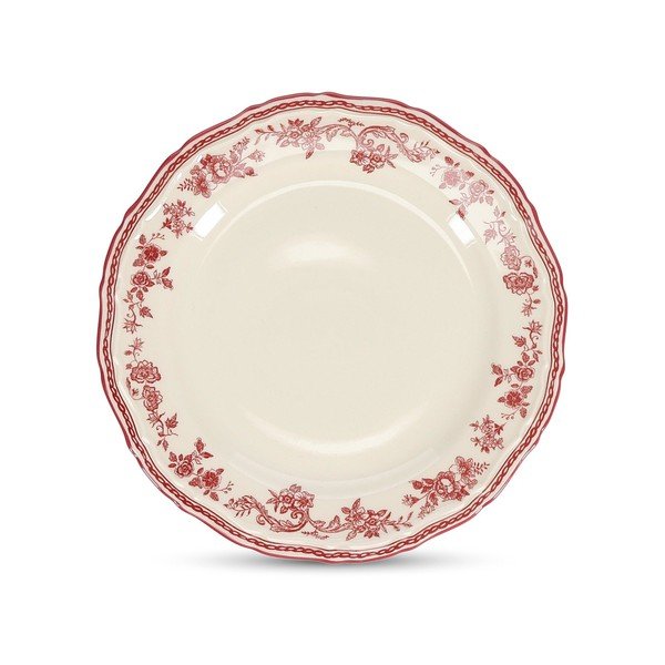 Bordo/boje slonovače desertni porculanski tanjur ø 21,5 cm Cyril – S|P Collection