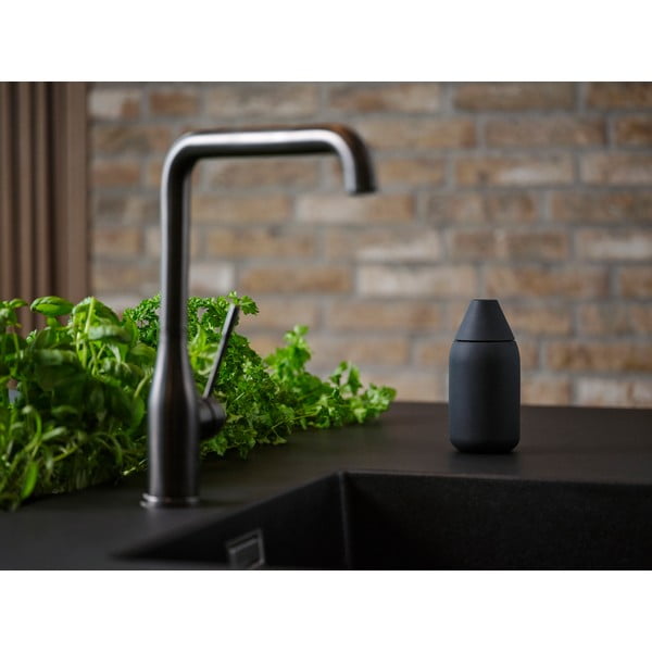 Crni silikonski dozator sapuna 300 ml Singles – Zone-image-2