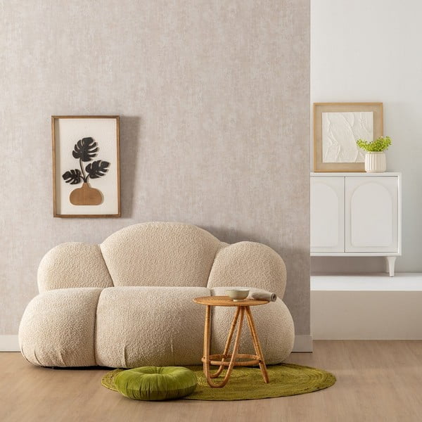 Krem sofa 149 cm – Ixia-image-1