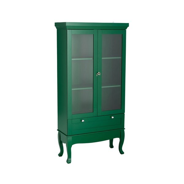 Zelena viseća vitrina od MDF-a 85x170,5x35 cm Prato – Ellos Home