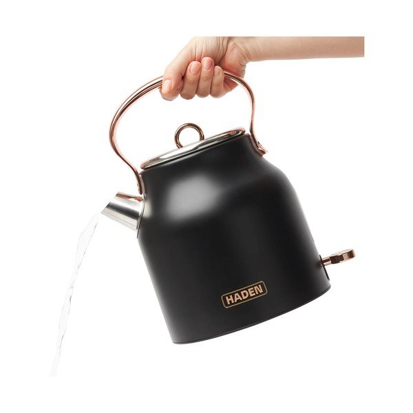 Crno kuhalo za vodu 1,7 l Heritage – Haden-image-2