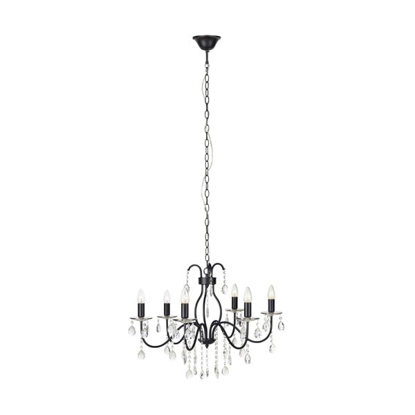 Crni luster Markslöjd Mary Chandelier Black