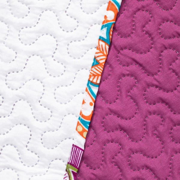 Dvostrani pokrivač od mikrovlakana u boji fuksije DecoKing Bibi, 170 x 270 cm-image-4