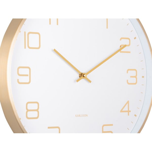 Zidni sat ø 40 cm Elegance Glow – Karlsson-image-2
