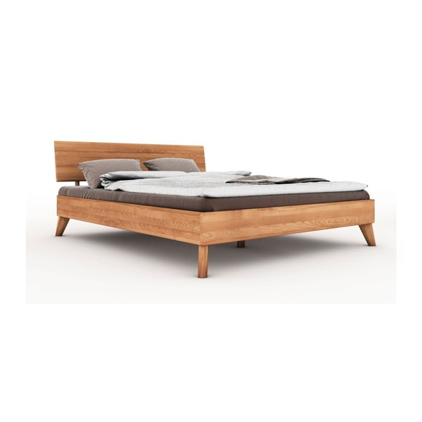 Bračni krevet od bukovog drveta 160x200 cm Greg 1 - The Beds