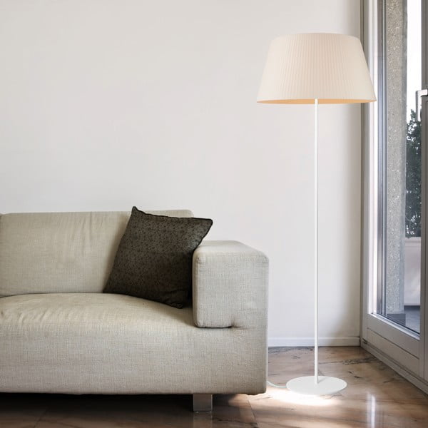 Bež podna lampa Sotto Luce KAMI Elementary L 1F-image-1