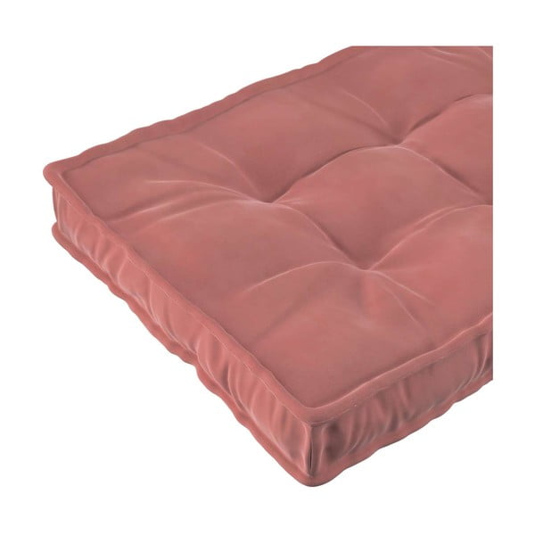 Koraljno crveni dječji madrac 60x120 cm Posh Velvet - Yellow Tipi-image-1