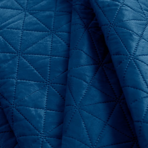 Plavi prekrivač AmeliaHome Laila Royal, 220 x 240 cm-image-3