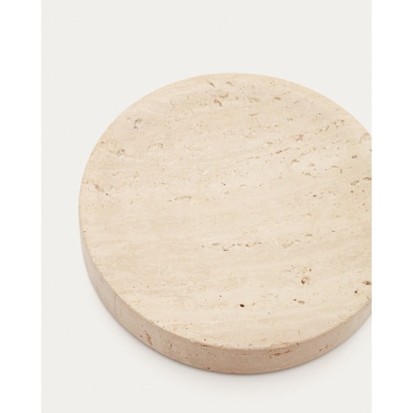Bež kamena posuda za sapun Macre – Kave Home-image-3