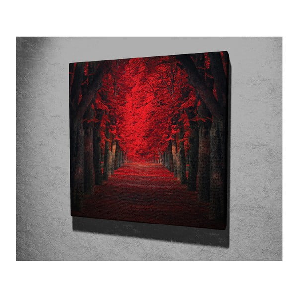 Zidna slika na platnu Red Trees, 45 x 45 cm-image-2