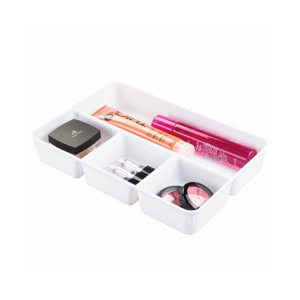 Bijeli organizator InterDesign Rain Plus, dužine 34 cm-image-3