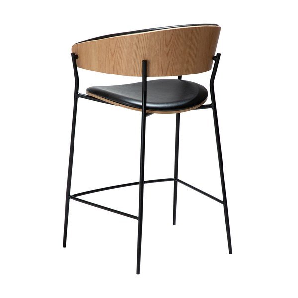 Crna barska stolica (visine sjedala 63,5 cm) Crib – DAN-FORM Denmark-image-3