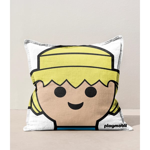 Dječji jastuk od mješavine lana – Playmobil