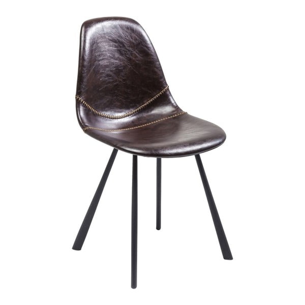 Set od 2 smeđe stolice za blagovaonu Kare Design Lounge