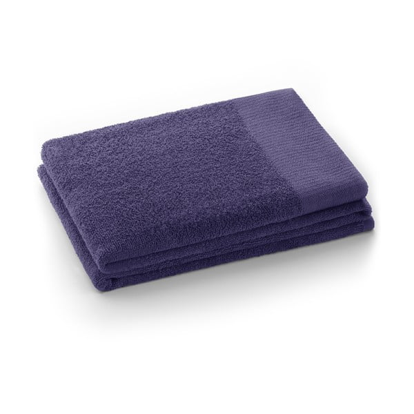 Ljubičasti pamučan ručnik od frotira 30x50 cm Amari – Restilo