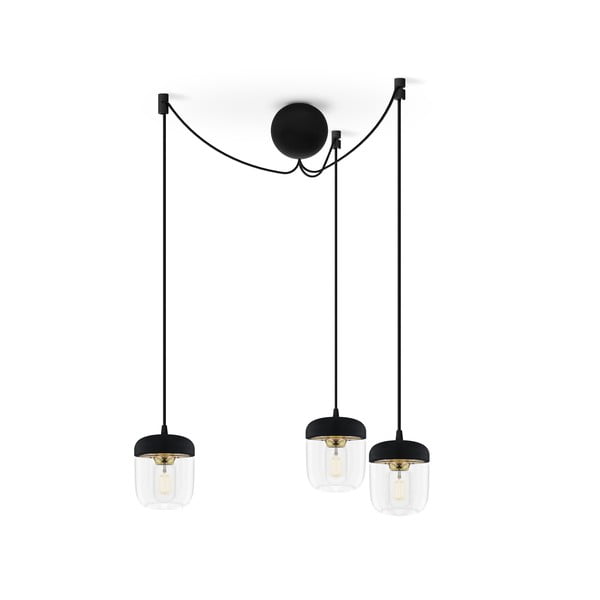 Crni trostruki ovjesni kabel za svjetiljke UMAGE Cannonball-image-1